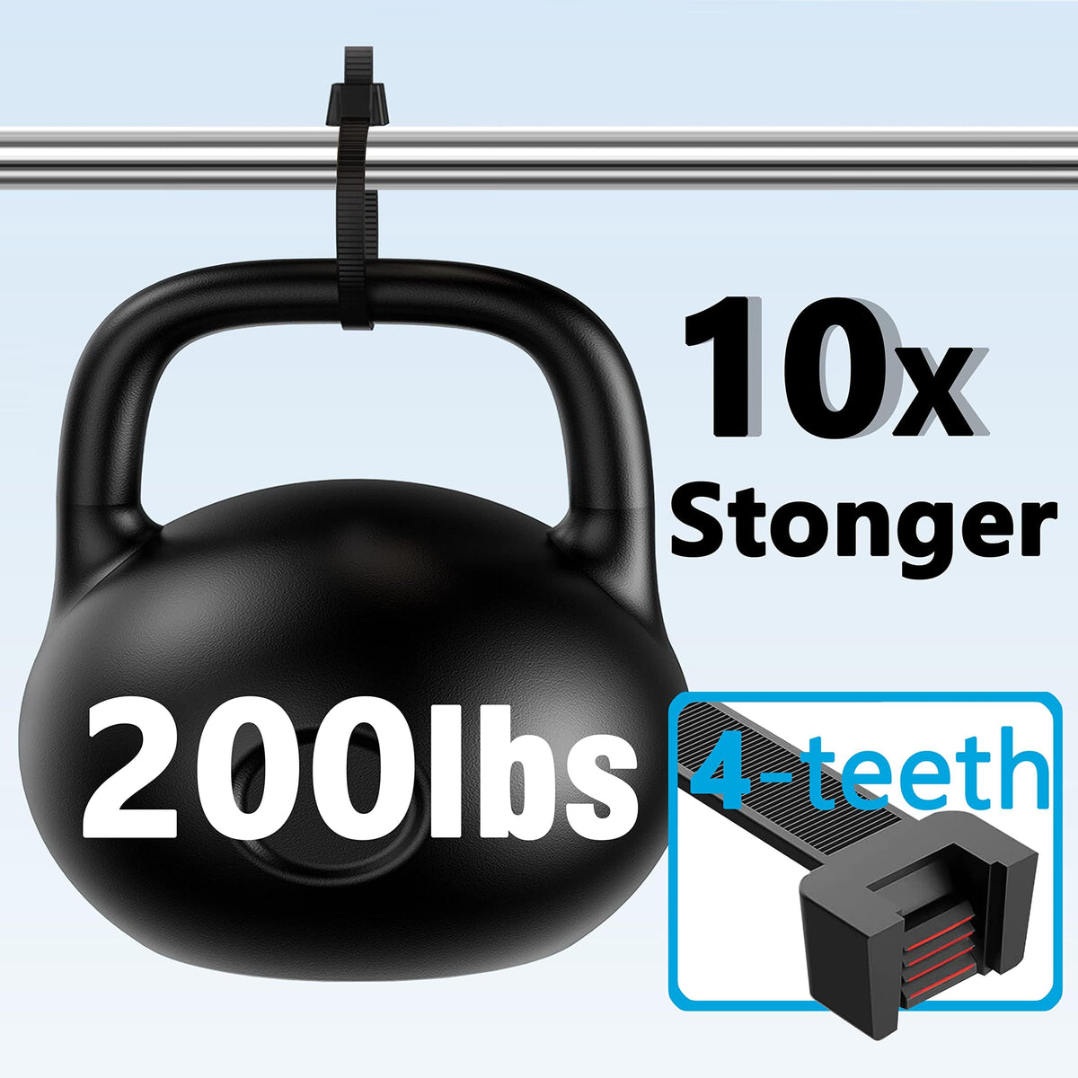 Yoyoellafa outdoor heat-resistant zip tie secures cables in all conditions.
