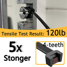 yoyoellafa zip ties 120lb tensile strength for securing heavy items