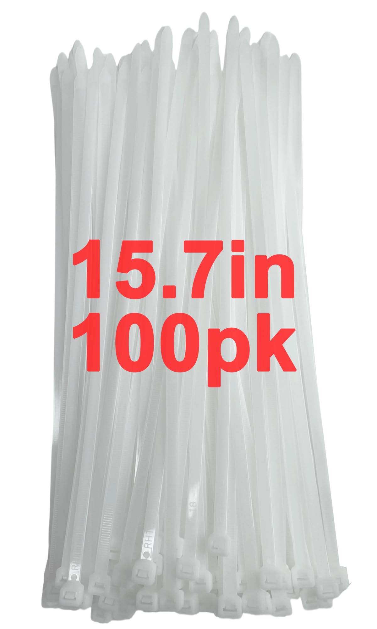 yoyoellafa zip ties 15.7 inch long for heavy-duty bundling