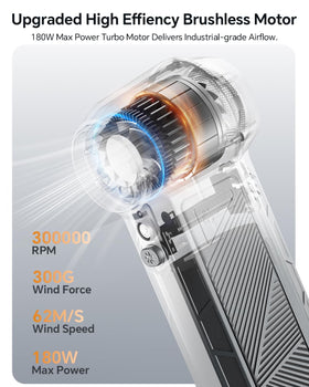 yoyoto closeup of brushless motor vent highlighting durable performance