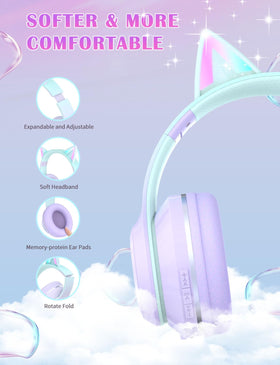 YOYOTUNE soft padded earcup detail for comfortable long wear