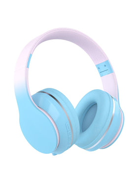 YOYOTUNE front view showing blue headset and clear controls for easy use
