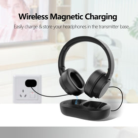 YOYOTUNE transmitter charging base displaying charging status