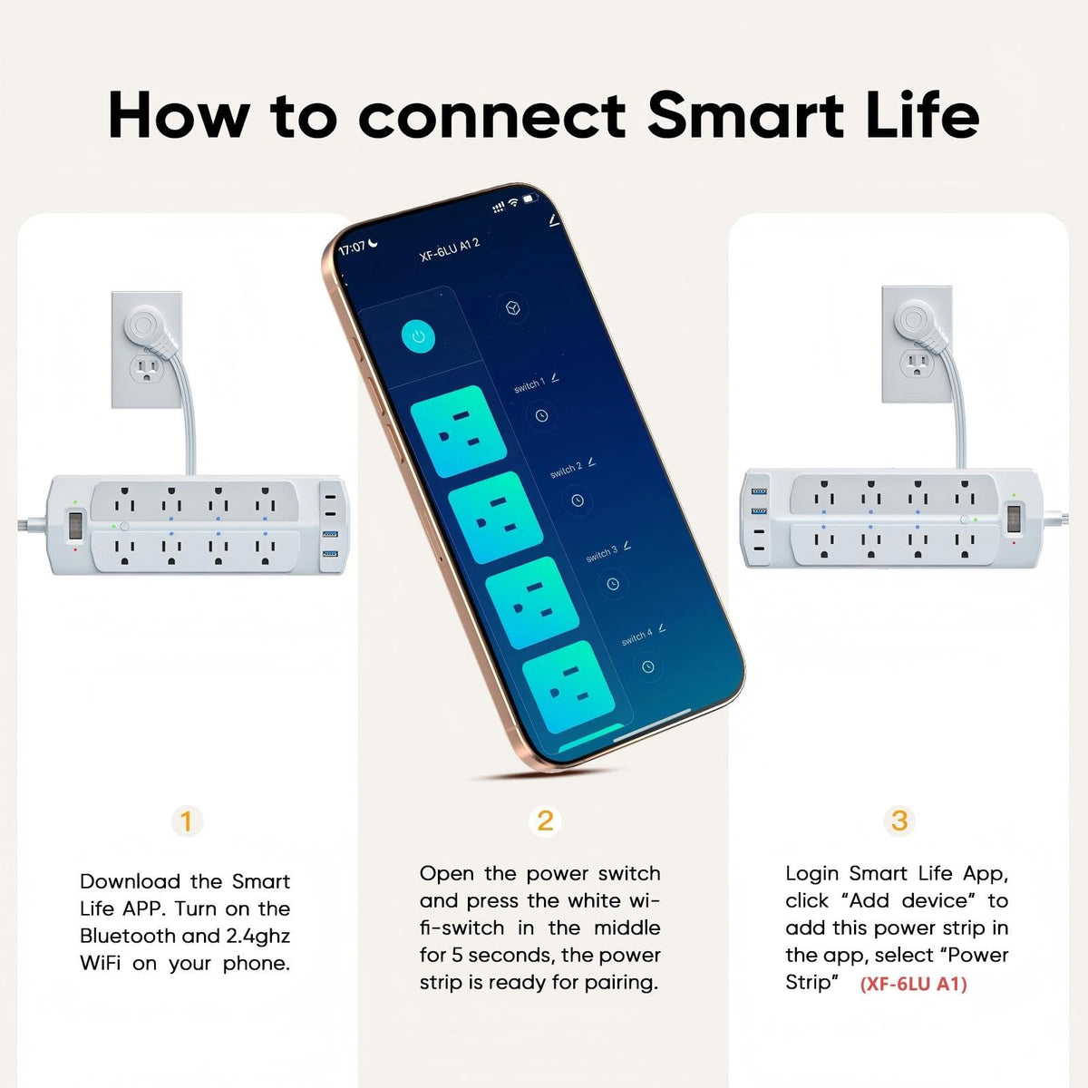 Yozisital lifestyle in a living room controlling lamps and holiday lights
