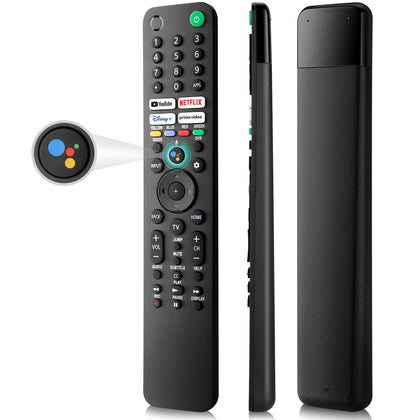 YOZZCANT replacement Sony voice remote front view showing universal compatibility