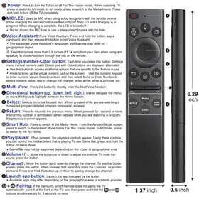 YOZZCANT remote supports S95B, QN90B and other Samsung models.