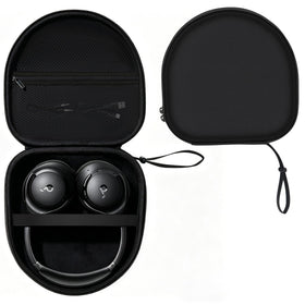YPW EVA case for Soundcore Q20i Q30 with snug fit and accessory mesh.