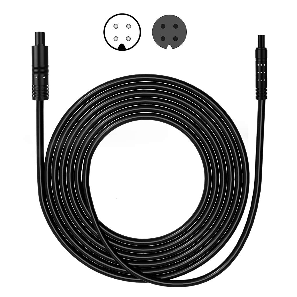 YQMAJIM 4pin 16-5ft dash-cam cable for clean extension and easy installation.