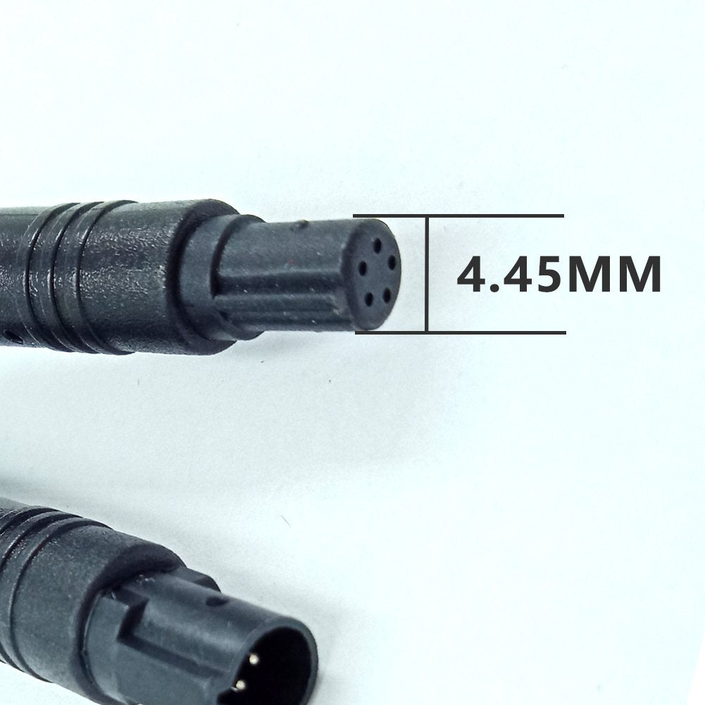 YQMAJIM 5‑pin cable routed along car interior panels for tidy installation benefit