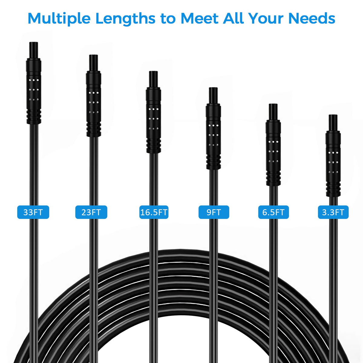 YQMAJIM dashcam extension cable showing broad 4-pin compatibility with various cameras.