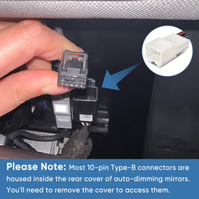 YQMAJIM dashcam power adapter with two USB ports for devices