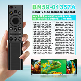 Yrtnlo remote back with solar panel visible for eco charging and extended runtime