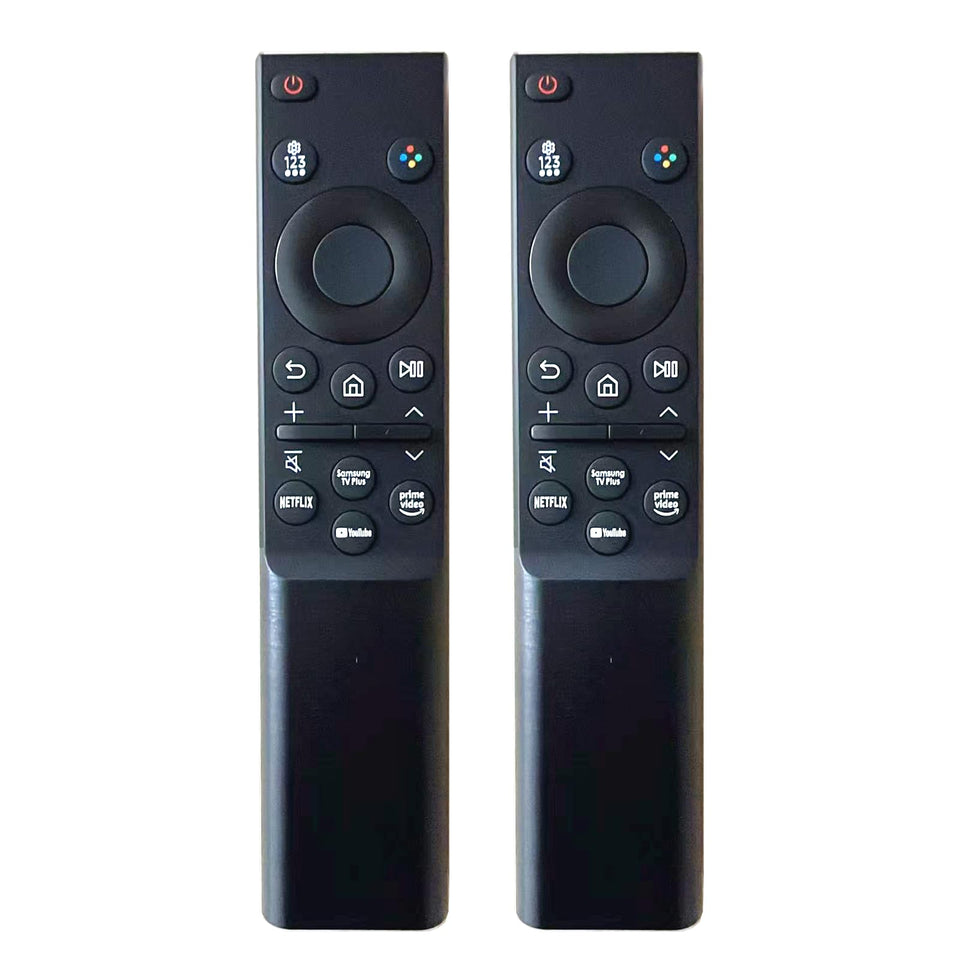 Yrtnlo replacement remote for Samsung BN59-01484A, front view with Netflix/YouTube shortcuts.