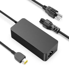 YSSTKFD 65W Lenovo ThinkPad charger with yellow rectangle tip for dependable power on the go.