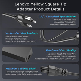 YSSTKFD 65W charger compatible with ThinkPad T470, T460, X270 and more models.