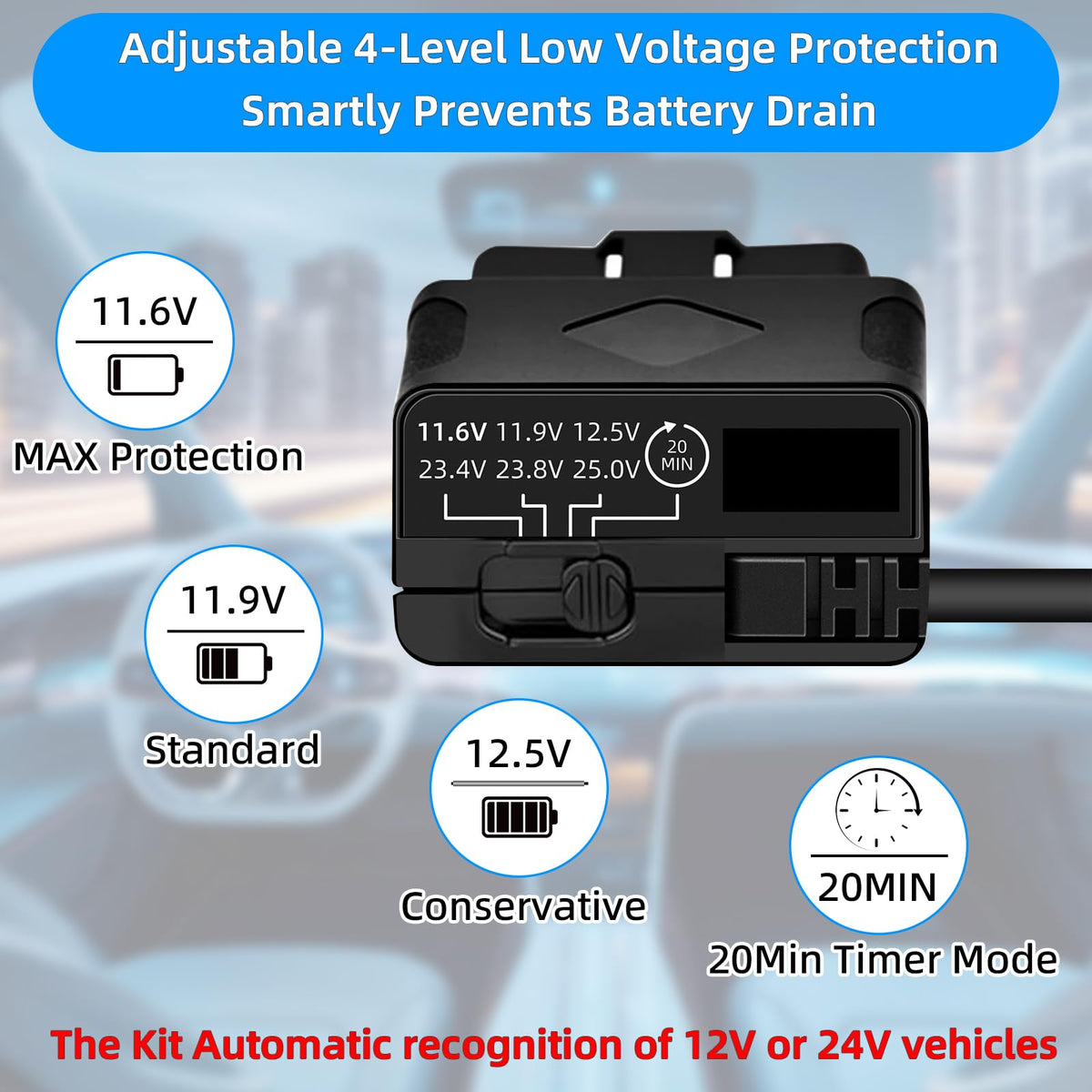 90-degree Type-C angle on YTAIMITOP keeps installs compact