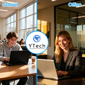 YTech 65W Dell Inspiron charger packaging included for quick replacement.