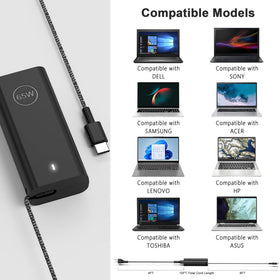 YTech braided cable design enhances durability and tangle resistance