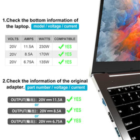 YTech charger demonstrates Legion compatibility through labeling.