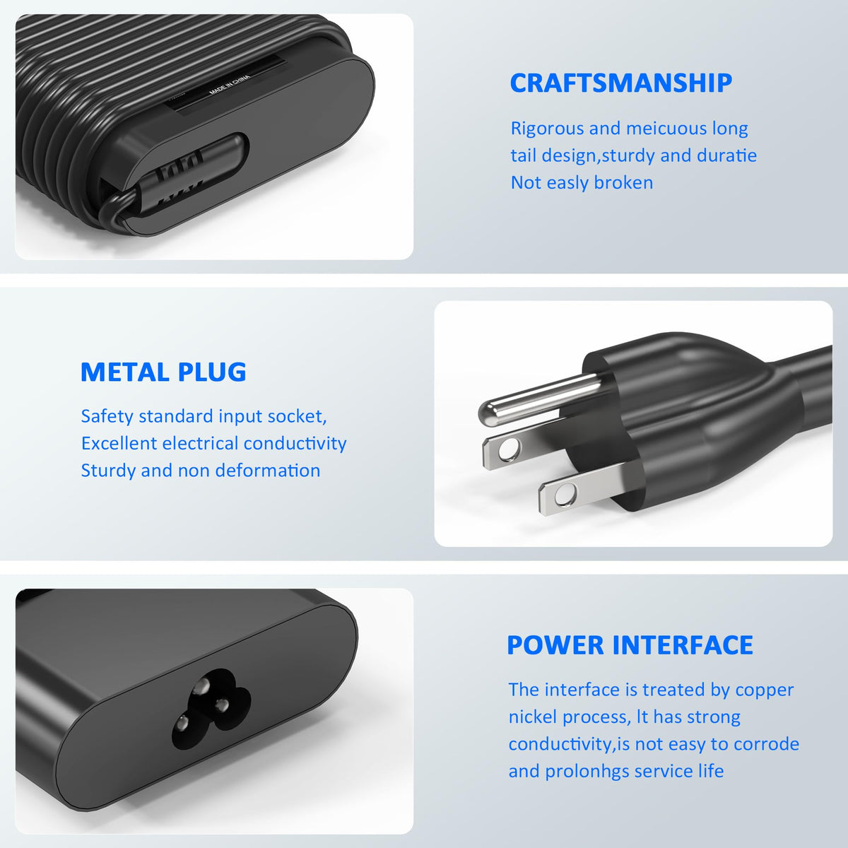 YTech New Slim 90W USB-C charger packaging box conveys ready-to-use kit