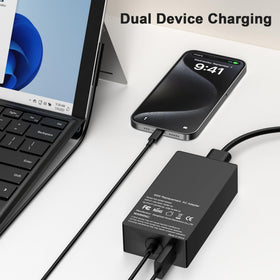 YTech product packaging and included AC cord visualizing what is included and ready-to-use