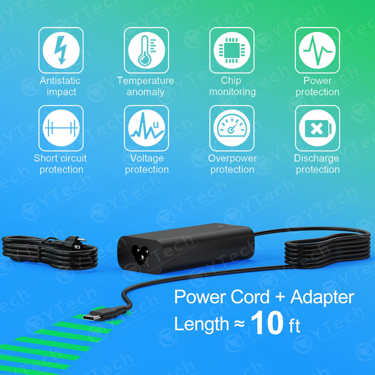 YTech PD 3.0 USB-C charger delivers safe, efficient charging