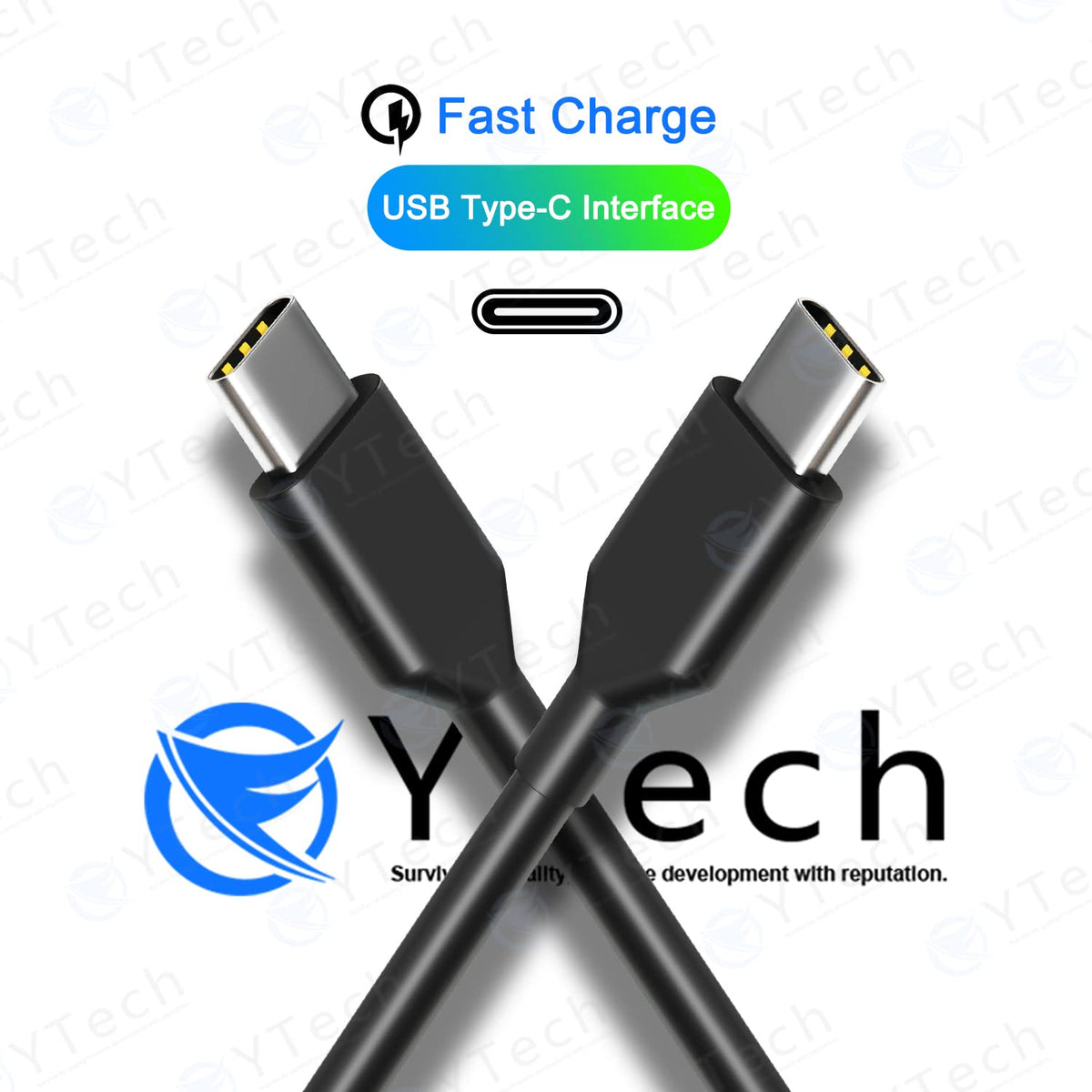 YTech reinforced connector highlights durability during daily use and travel.