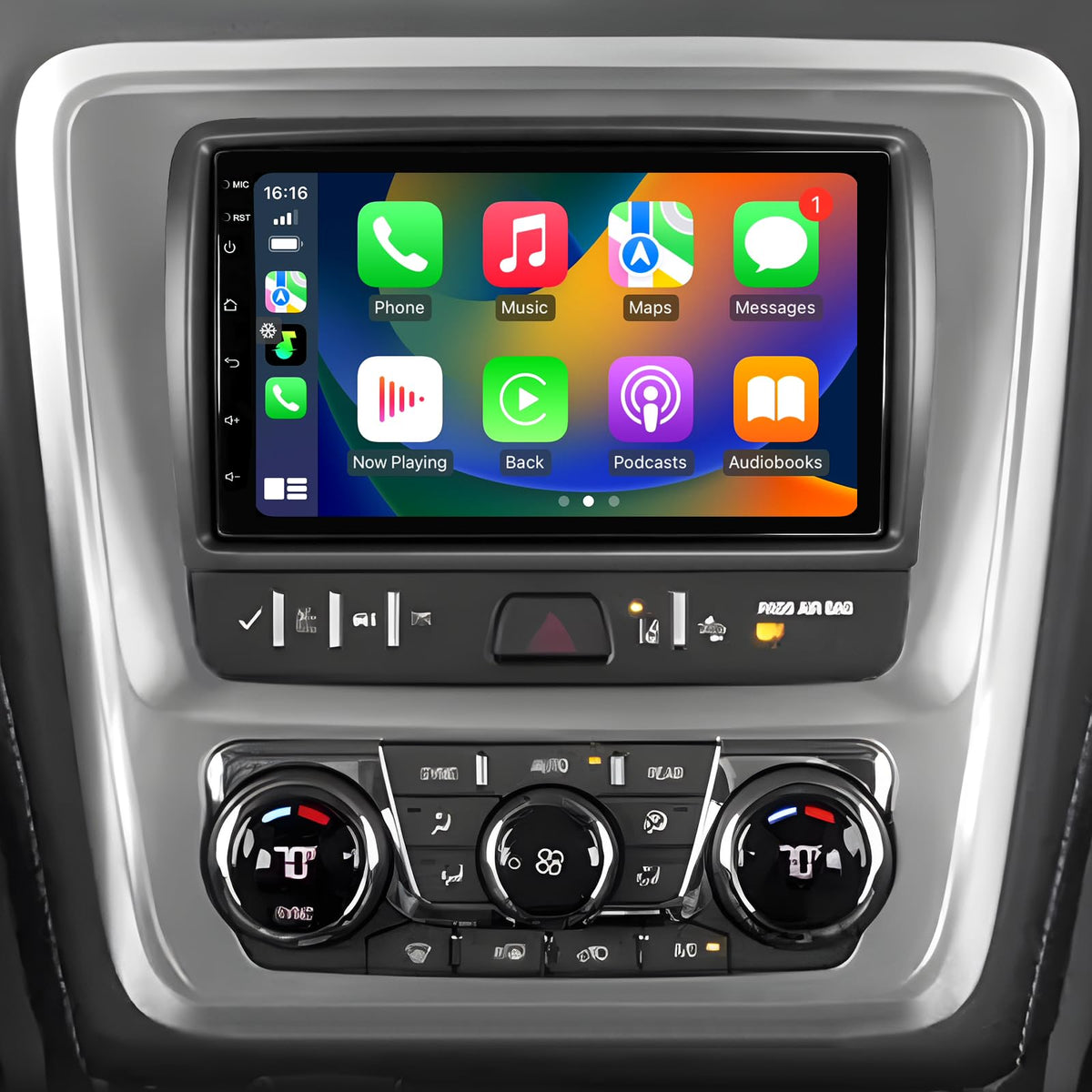 YTPIIVWEW 4Core+64G car radio with 7-inch display enhances connectivity for Chevrolet Traverse.