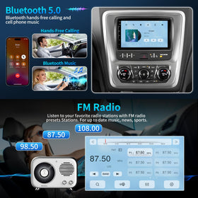 YTPIIVWEW steering wheel control integration for easier audio management.