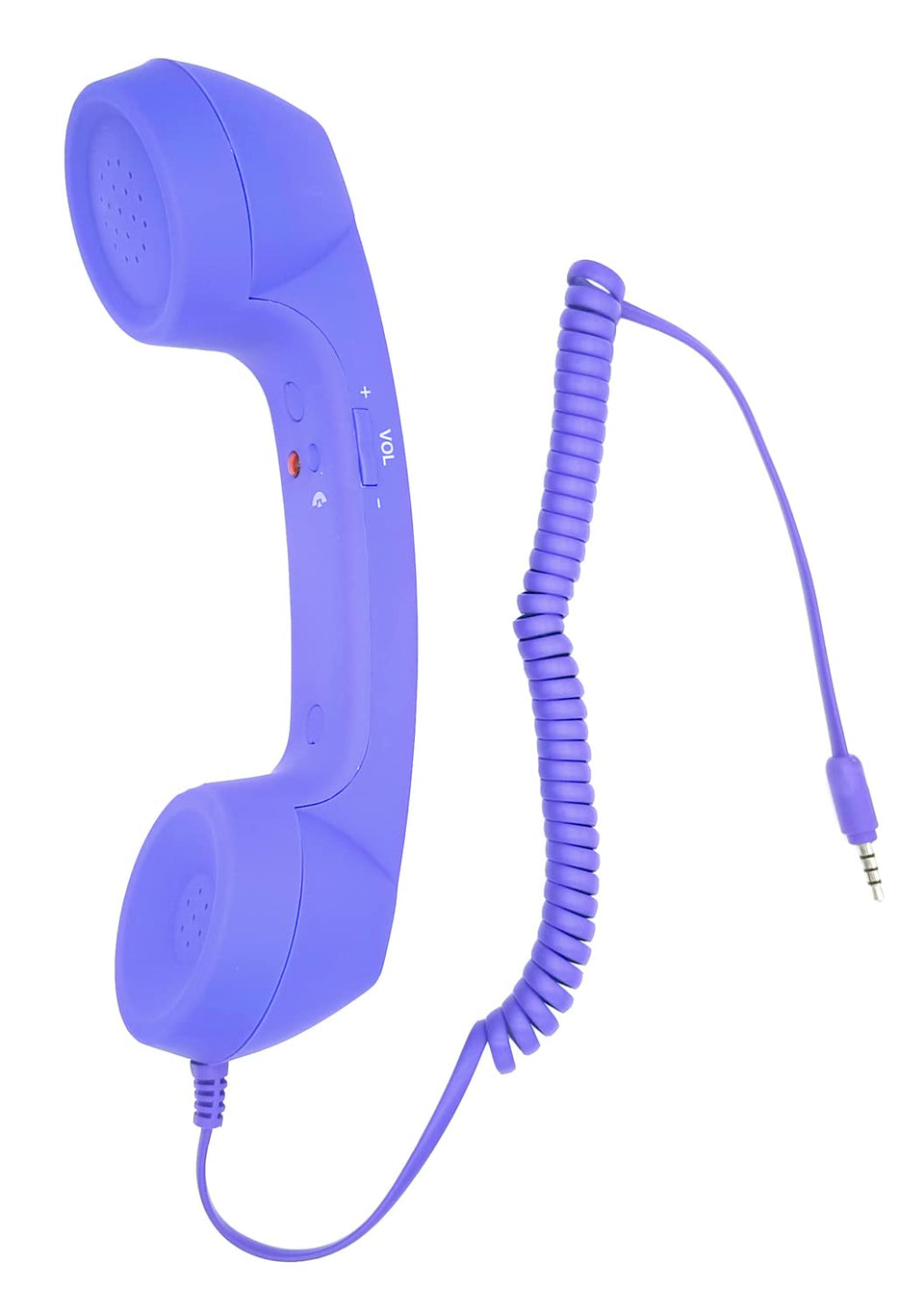 YTYKINOY purple handset front view showing vintage look and easy grasp