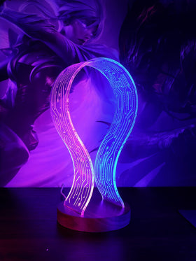 YuanDian acrylic support shows clear display and universal compatibility