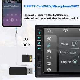 YUANTING 7-inch capacitive touchscreen with responsive controls
