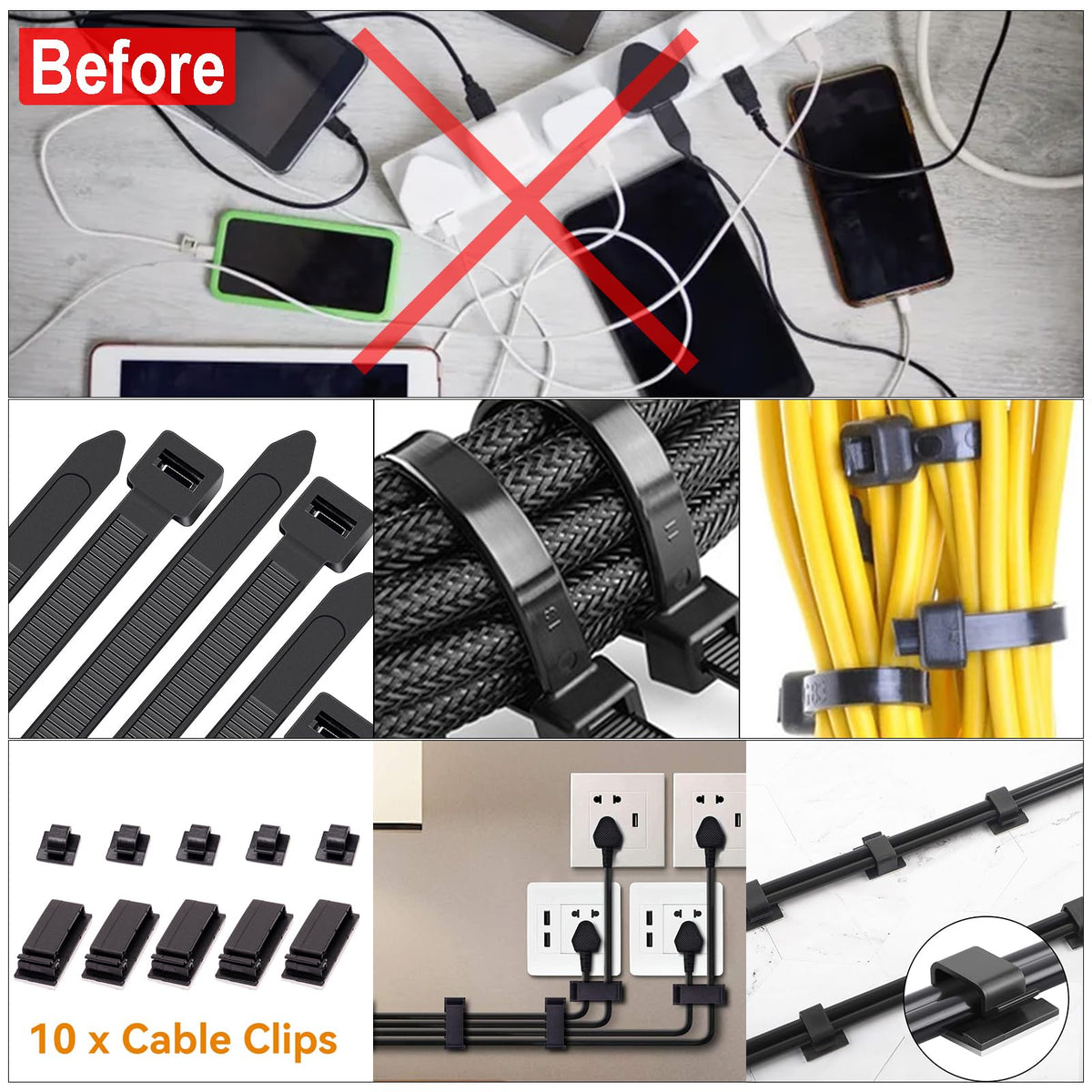 YUANYE small box holding chargers for neat desktop organization