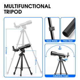 YUANZIMOO phone adapter attached to eyepiece enabling simple astrophotography