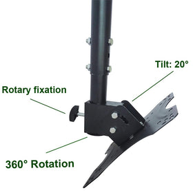 Yuarisx ceiling mount supports 200x100 VESA pattern