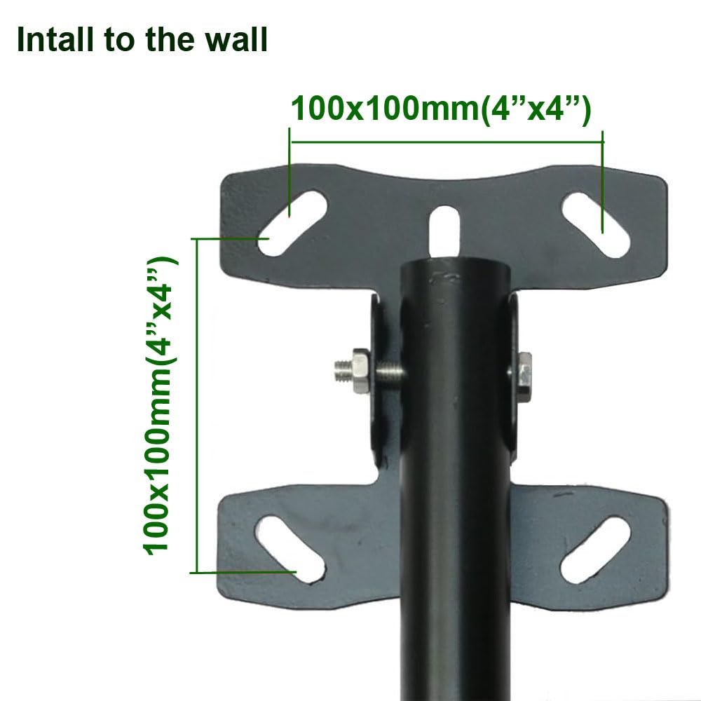 Yuarisx ceiling mount tilts 20 degrees for comfortable angles