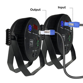 Yubunt PowerCon cable waterproof and dustproof for tough venues.