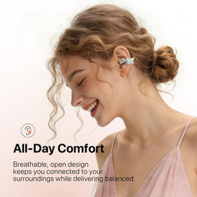 YUEHEMEI detachable earrings add sparkle while you take calls