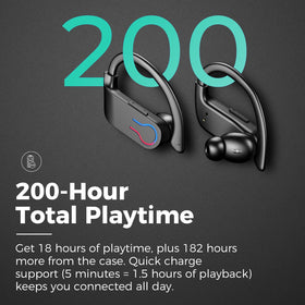 YUEHEMEI earbuds pairing with Bluetooth 6.1 for quick setup