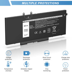 YUERYE 3HWPP battery packaging image highlights the replacement kit contents.