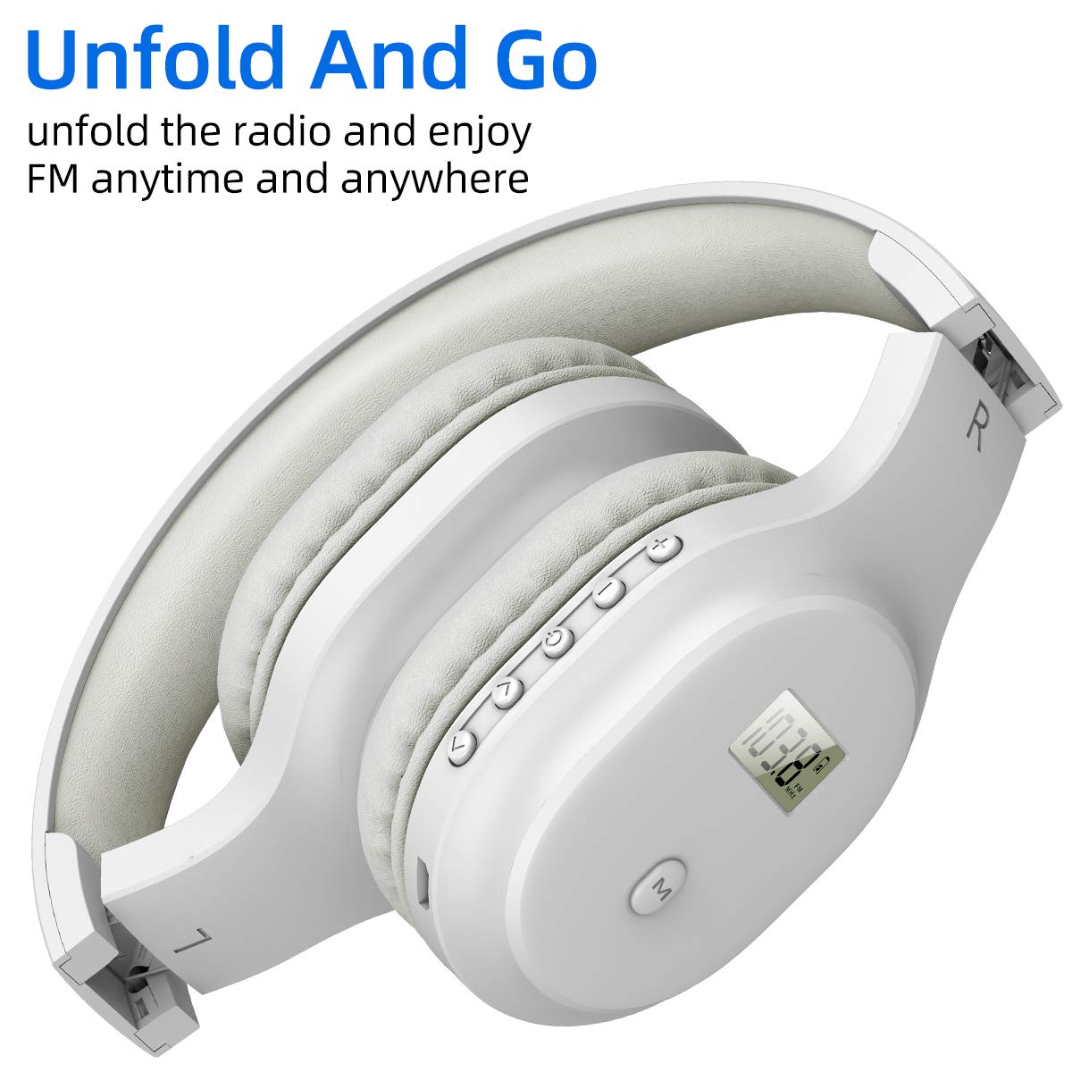 YUFFUN aux cable included for weak FM signal areas