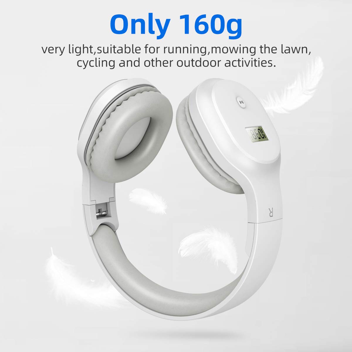 YUFFUN lightweight 160g earmuffs for comfortable wear