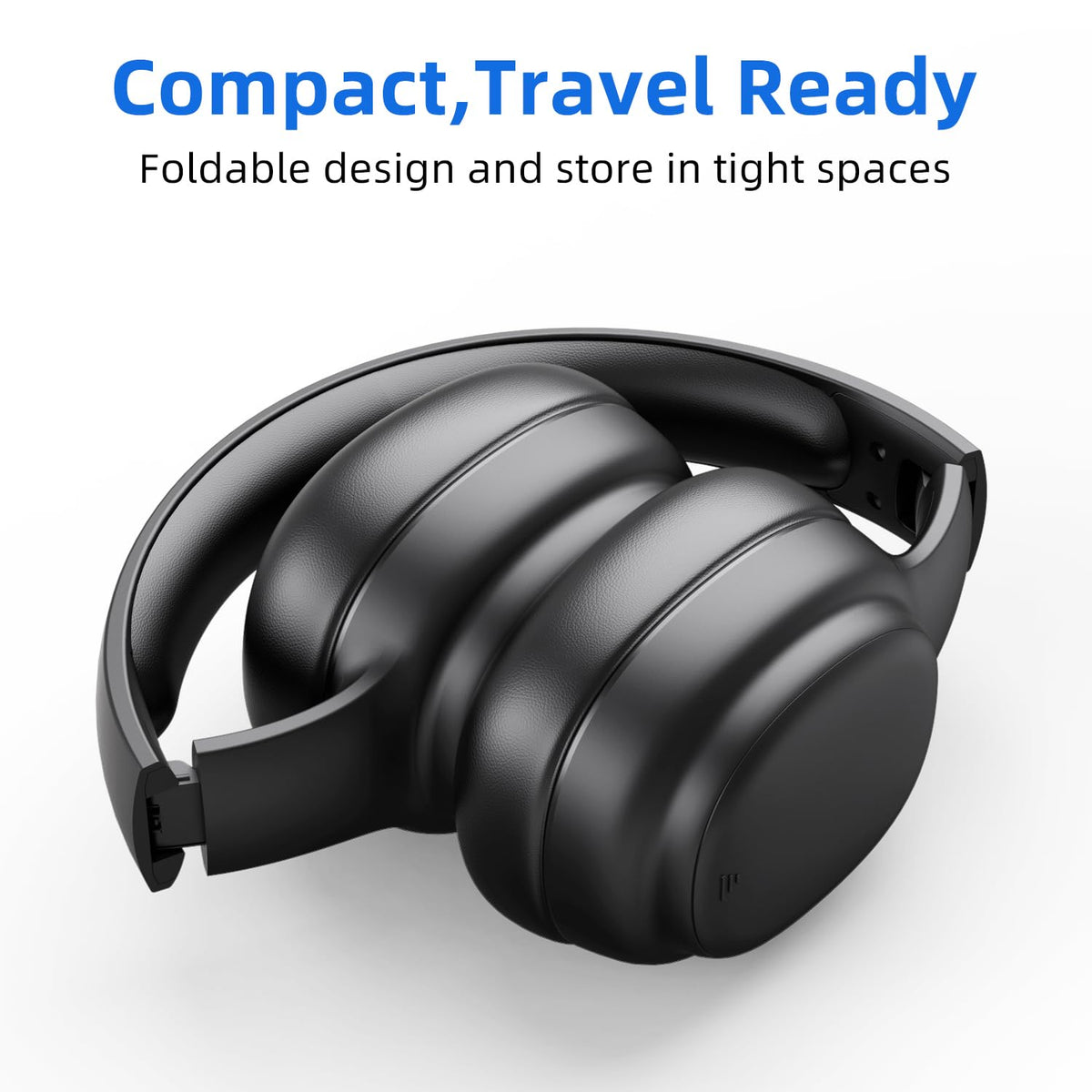 YUFFUN Type-C charging and battery indicator on headphones