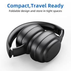 YUFFUN Type-C charging and battery indicator on headphones