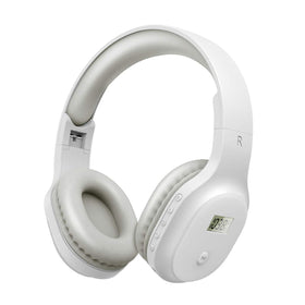 YUFFUN rechargeable FM radio headphones on the go for outdoor listening