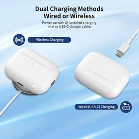 Yugcheal case placed on Qi pad demonstrating wireless charging ease