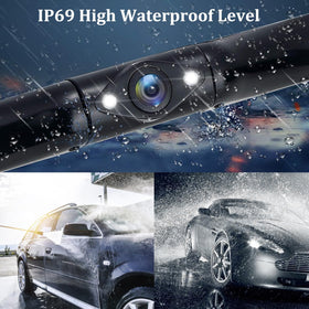 YUGUANG IP69 waterproof casing protects the camera from rain and dust.