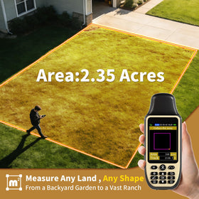 YuisyNie ZL660 seven-in-one modes for measuring area, distance, and slope on site.