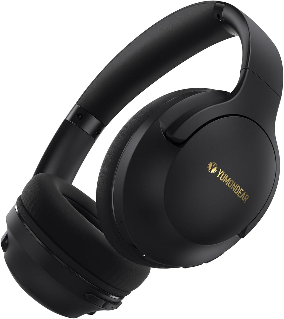 YUMONDEAR Bluetooth Headphones folded for travel and daily portability.