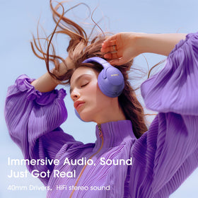 YUMONDEAR memory-protein ear cups provide cloud-like comfort during long listening sessions.
